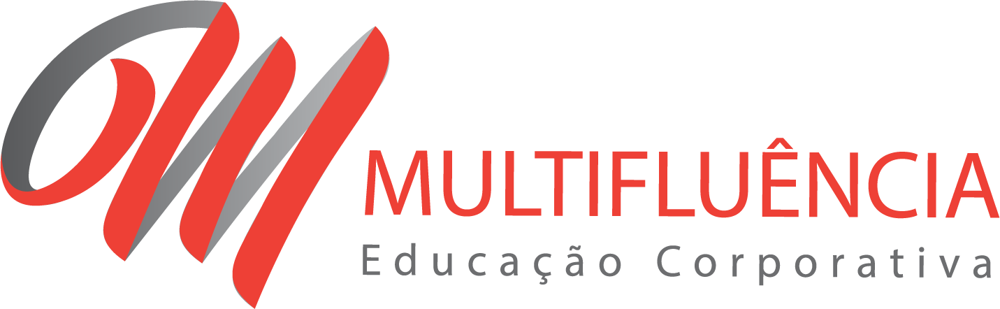 Logo multifluência para cabeçalho do site